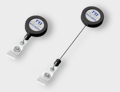 Roller Clip Plástico 3,1x4,3cm - 4x0 - 50 unid