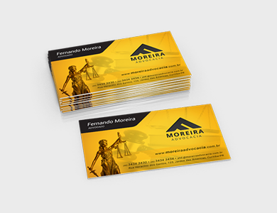 Cartão de Visita em PVC 0,3mm Transparente 8,5x5,4cm - 4x0 - 250 unid