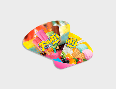 Ventarola Couchê 300g Verniz Total Frente 20x27cm - 4x0 - 5000 unid