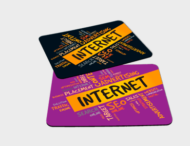 Mouse Pad Retangular 21x17 cm - 4x0 - 50 unid