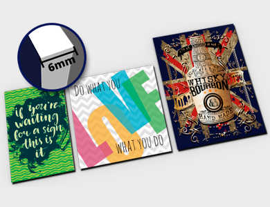 Quadro Decorativo em MDF 6mm Adesivado com Laminação Fosca 30x40cm - 4x0 - 1 unid